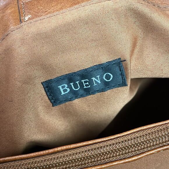 Bueno Brown Shoulder Bag Brown Faux Leather - Picture 8 of 16